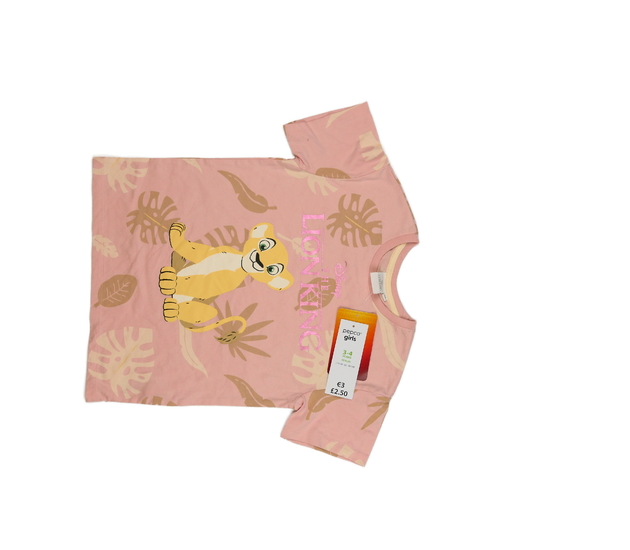 Nové růžové triko Lví Král Disney 