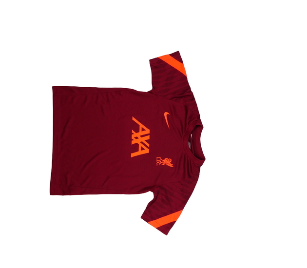 Tmavě červené sportovní triko Nike 