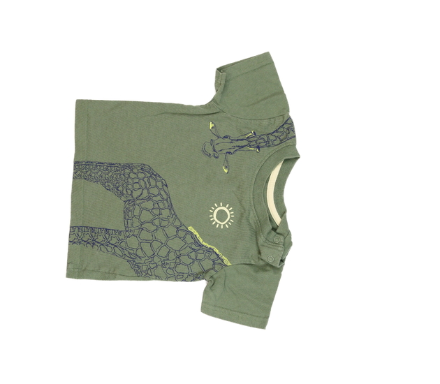 Zelené triko se žirafou Primark