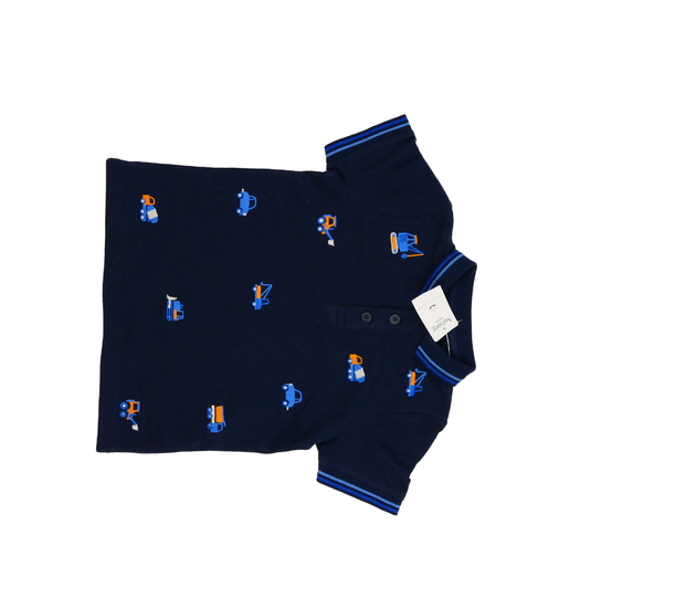 Nové tmavě modré triko s obrázky Nutmeg