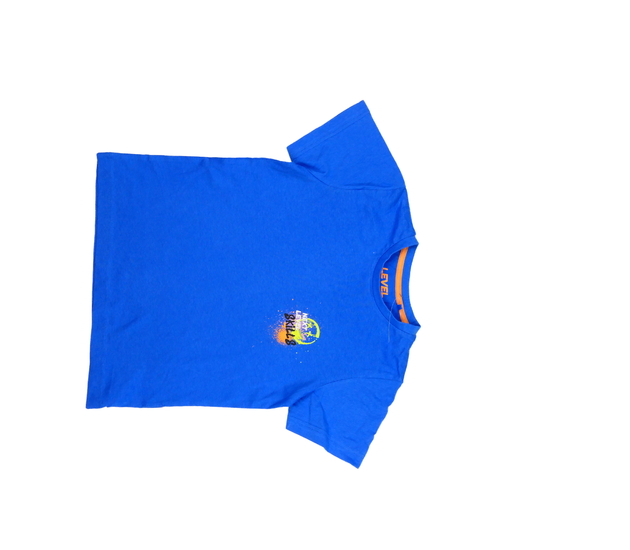 Modré triko s herním motivem 