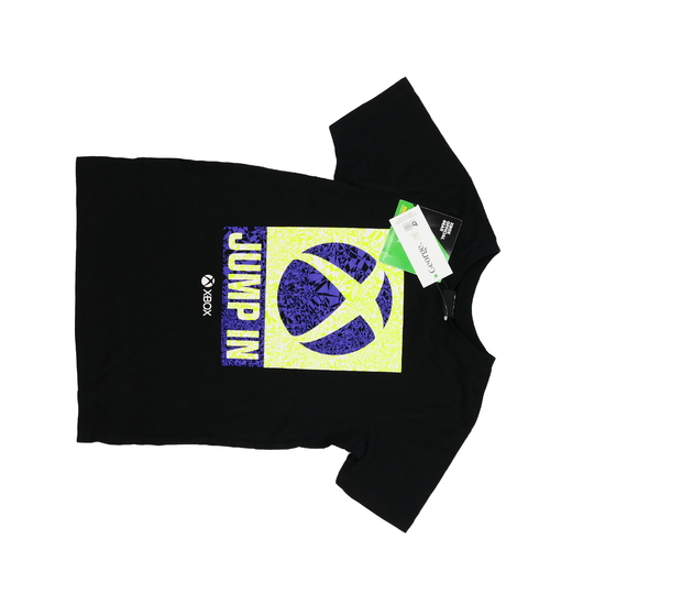 Nové černé triko s motivem Xbox George