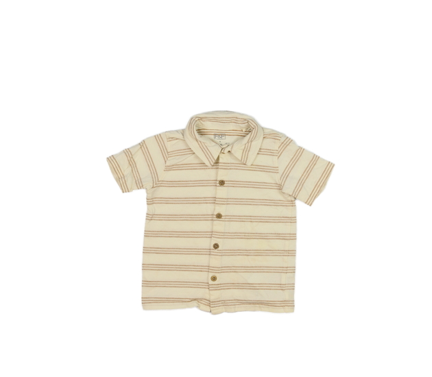 Žluté triko s límečkem F&F