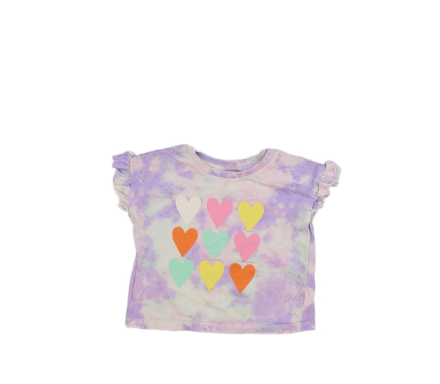 Fialové batikované triko Primark 