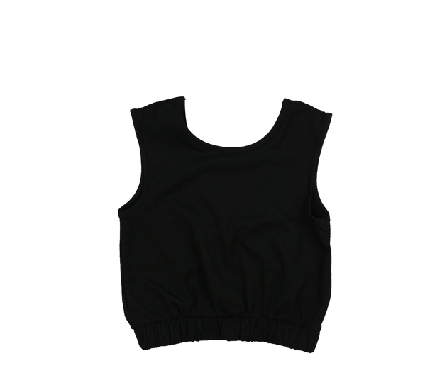 Černý crop top F&F