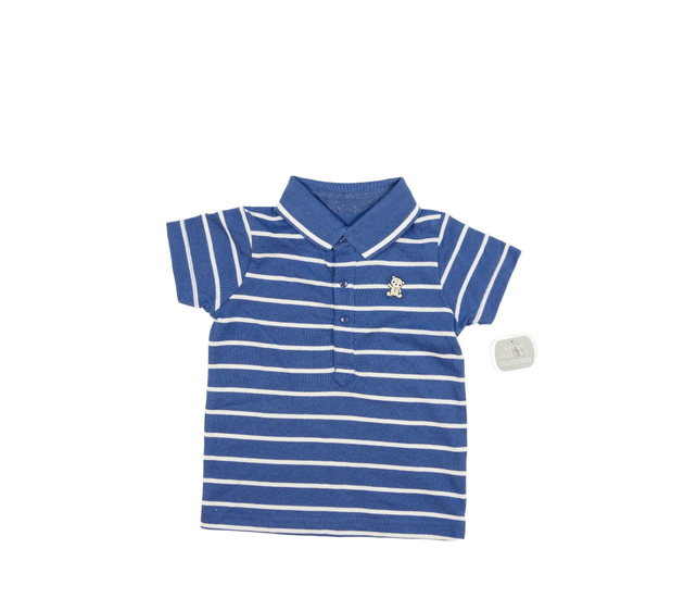 Nové modré pruhované triko Nutmeg