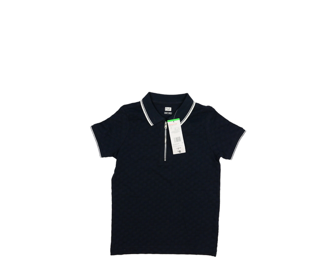 Nové tmavě modré triko s límečkem F&F