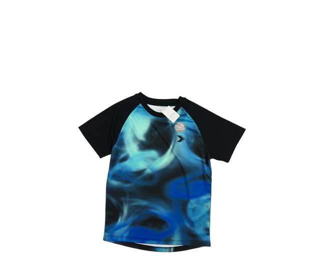 Nové tmavé batikované sportovní triko Nutmeg