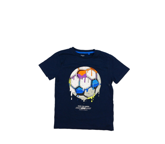 Tmavě modré triko s míčem Next