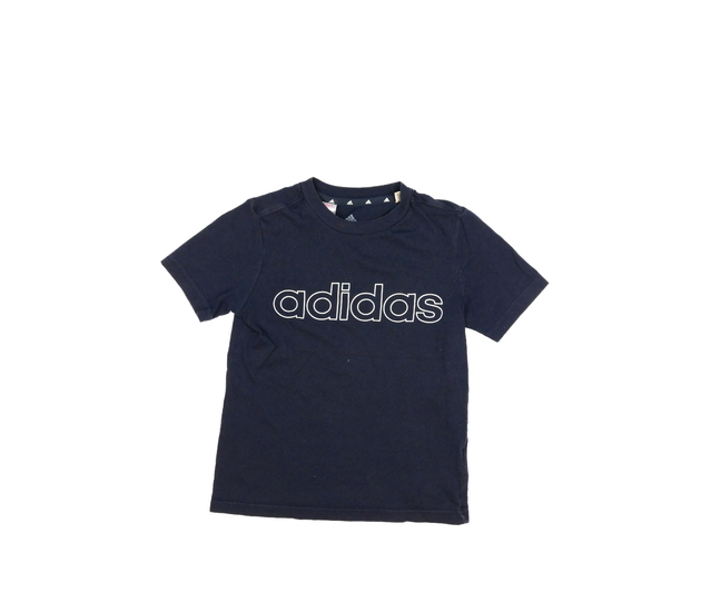 Tmavě modré triko Adidas 