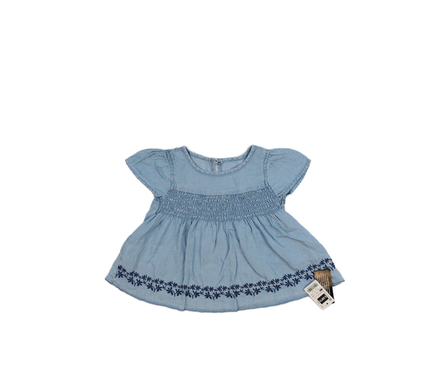 Nová modrá halenka s prošíváním 