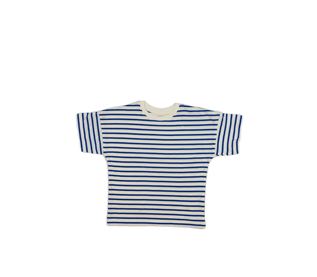 Bílé triko s modrými pruhy George