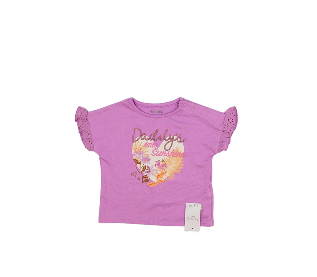 Nové růžové triko se srdíčkem Nutmeg