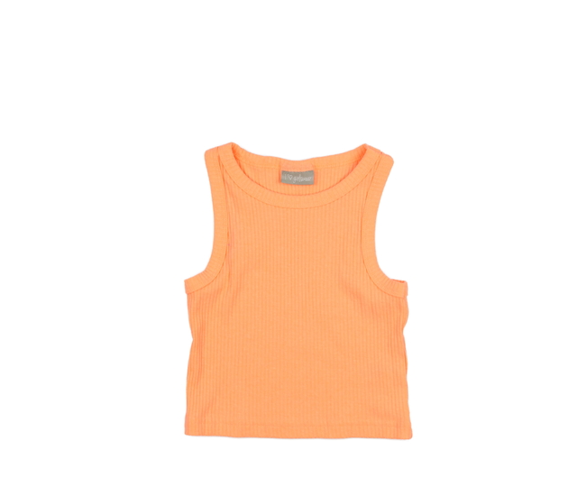 Oranžové kratší tílko 
