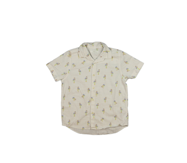 Bílá košile s ptáky Next