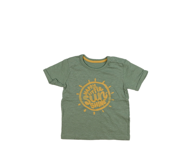 Zelené melírované triko George