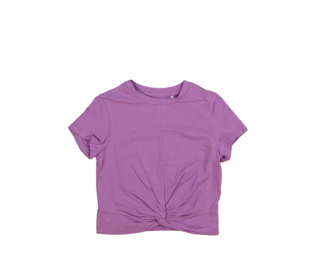 Fialový crop top M&S