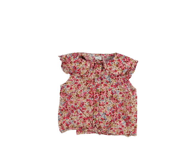 Květinová růžová halenka Next