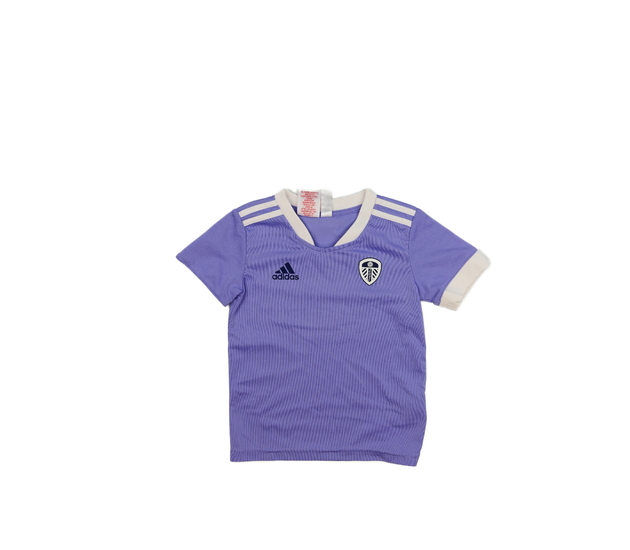 Fialovo-bílé sportovní triko Adidas 