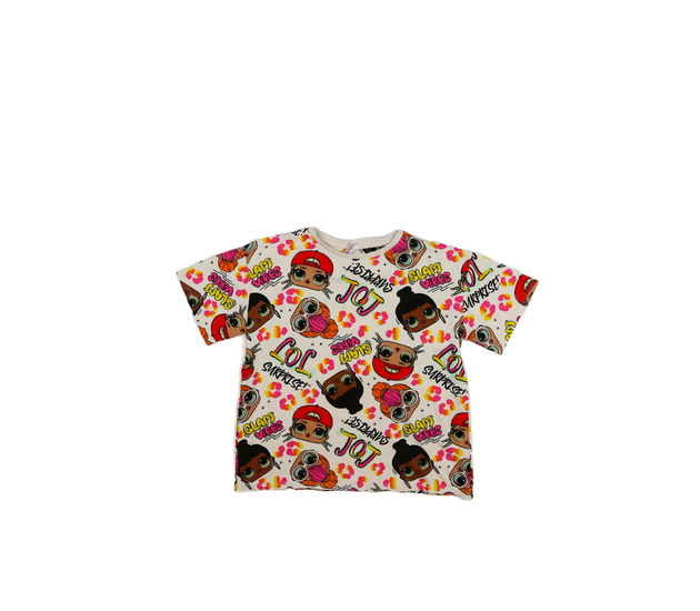 Krémové triko LOL George