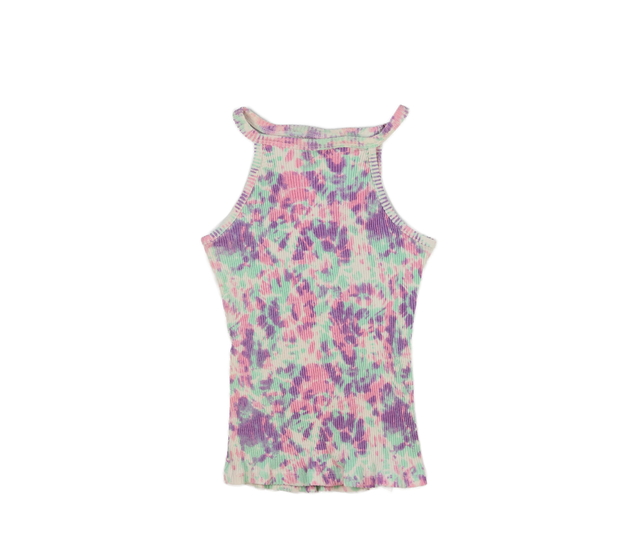 Batikované žebrované tílko 