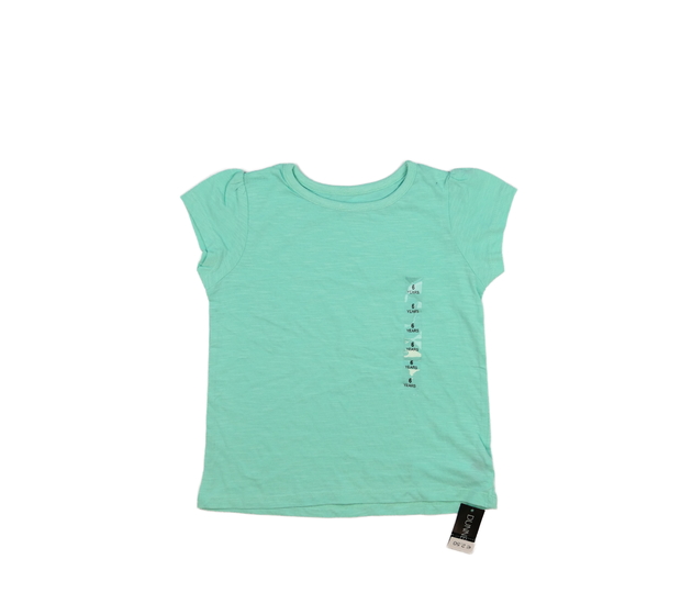 Nové modré melírované triko 