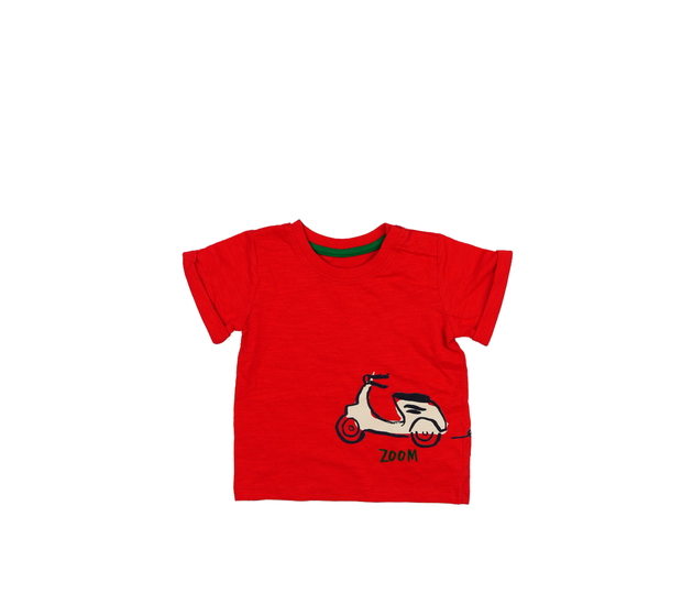 Červené triko se skútrem M&S