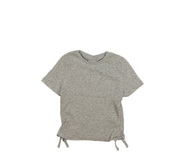 Šedé melírované triko 