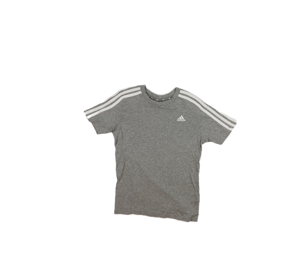 Šedé melírované triko Adidas 