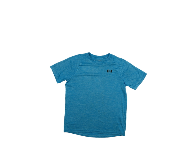 Modré melírované sportovní triko Under Armour