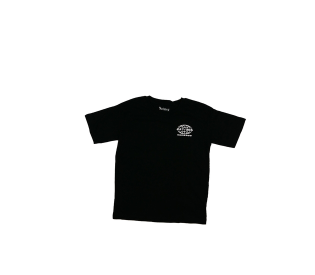 Černé triko Nutmeg