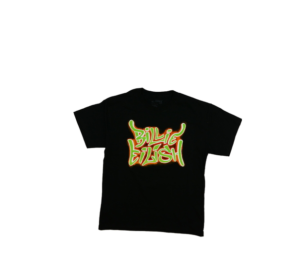 Černé triko Billie Eilish 
