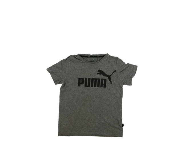 Šedé melírované triko Puma 