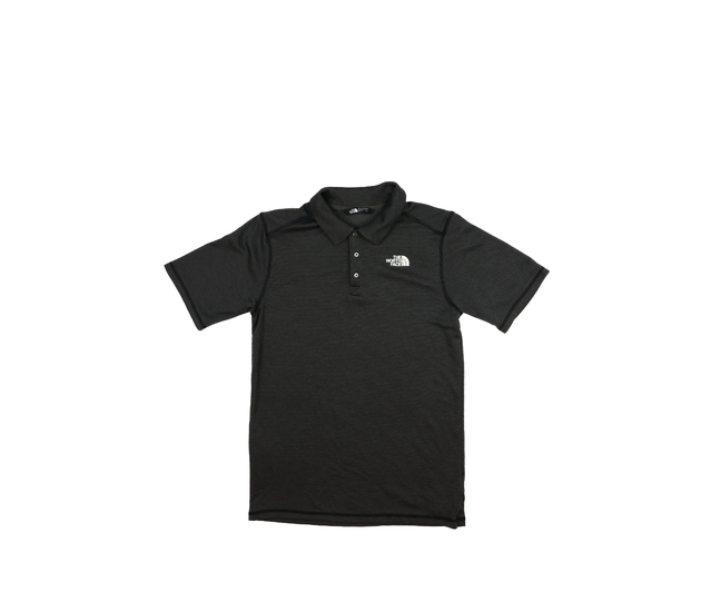 Šedé triko s límečkem vel. 176 The North Face