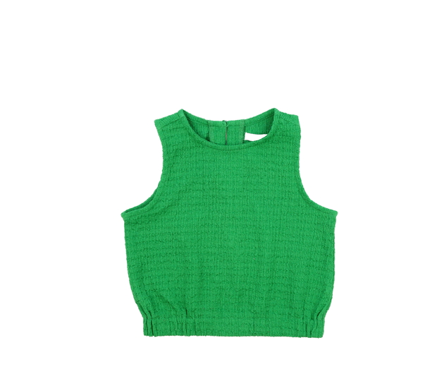 Zelený crop top Next