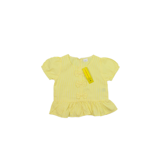 Nová žlutá pruhovaná halenka 