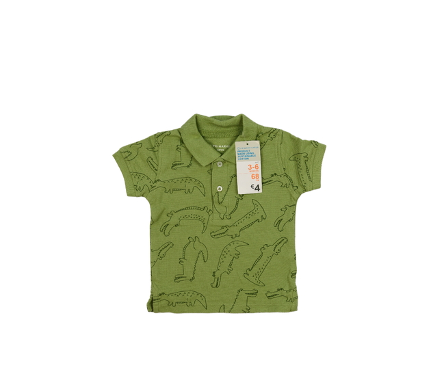 Nové zelené triko s límečkem Primark 