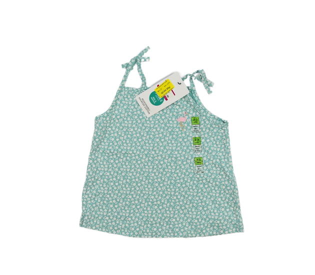 Nové zelené tílko s květinami M&S