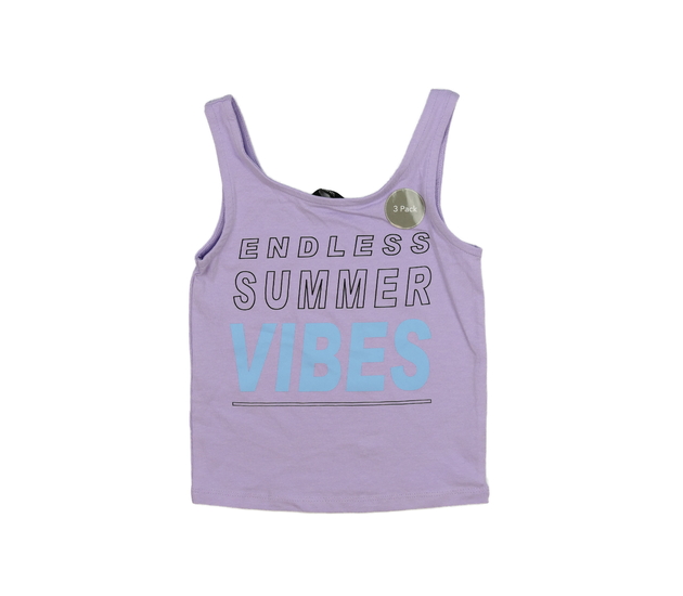 Fialové kratší tílko George