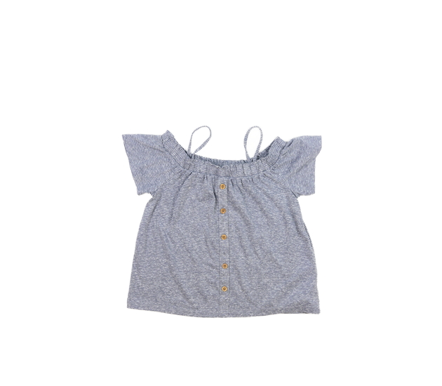 Modré batikované triko Next