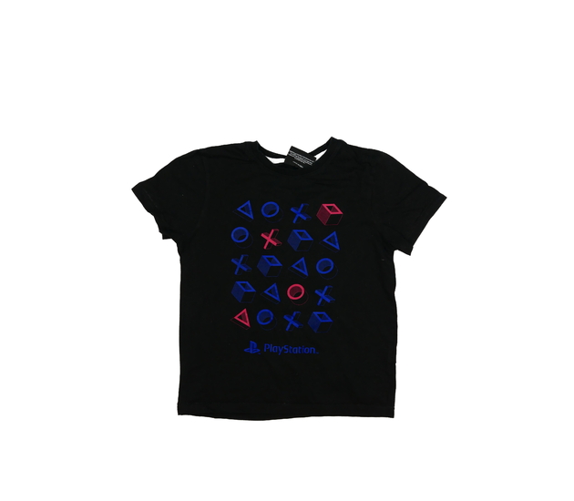 Černé triko s herním motivem Primark 