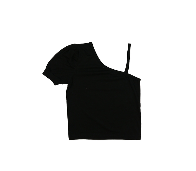 Černé atypické triko 