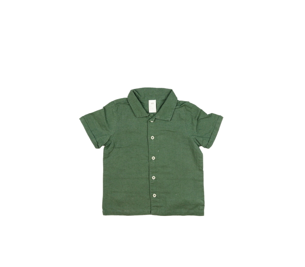 Tmavě zelená košile H&M