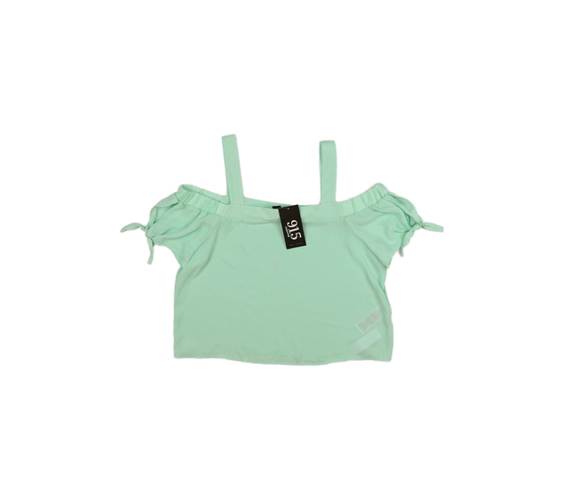 Nový zelený vzdušný crop top New Look 