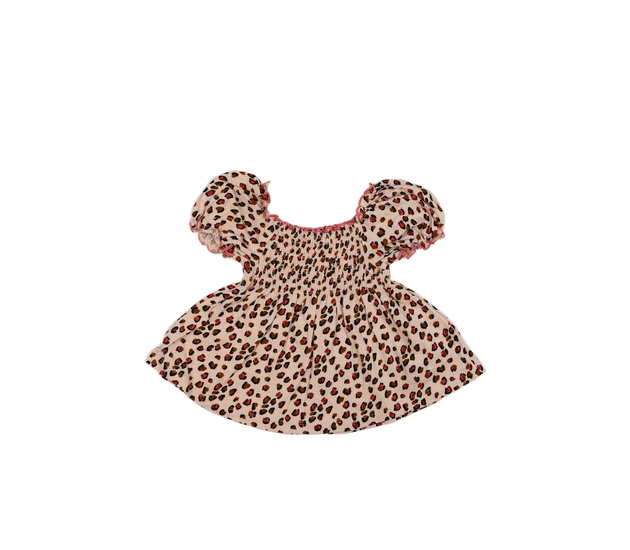 Růžové triko s prošíváním Next