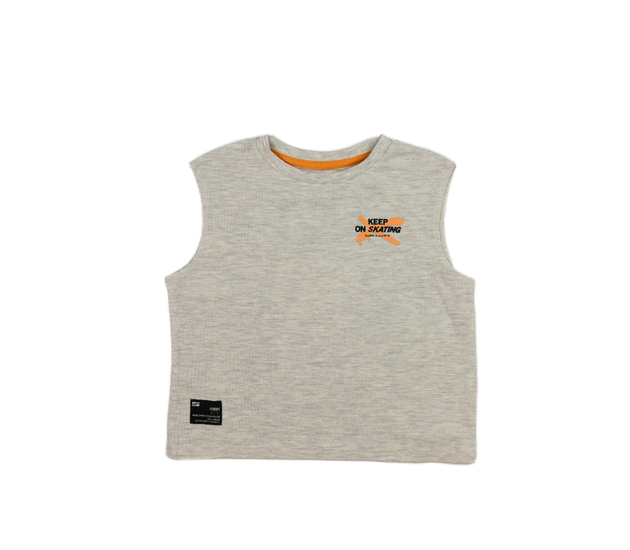 Melírované tílko s nápisem River Island 