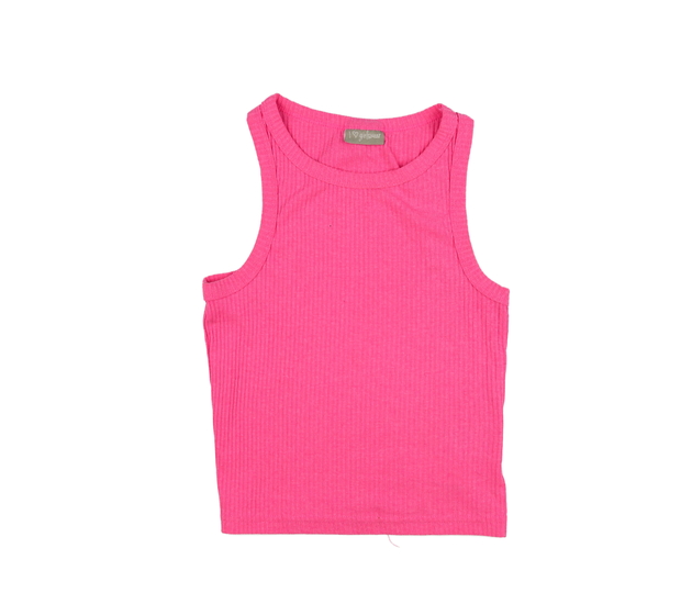 Růžové kratší tílko 