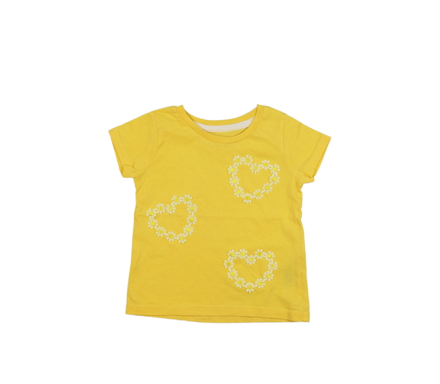 Žluté triko s květinami Nutmeg