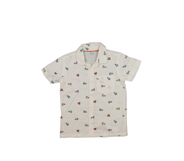 Bílá košile s auty George