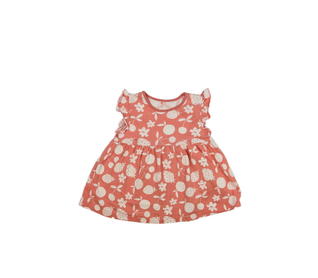 Růžové triko s ovocem George